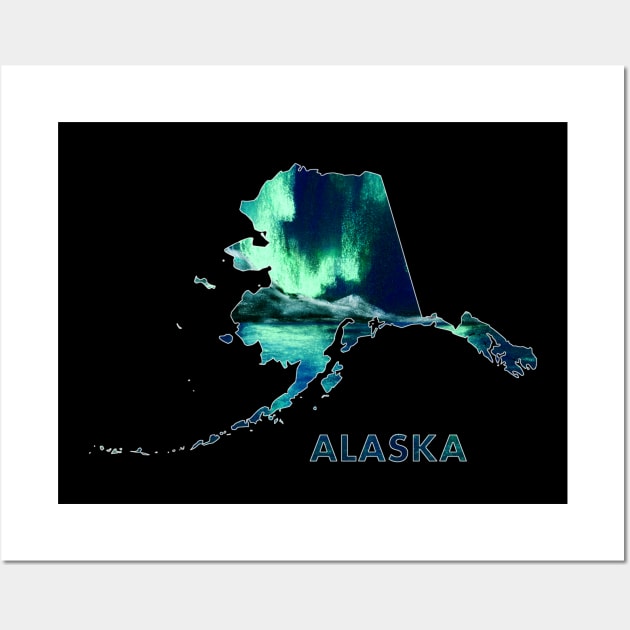 Alaska - Northern Lights Wall Art by Anastasiya Malakhova